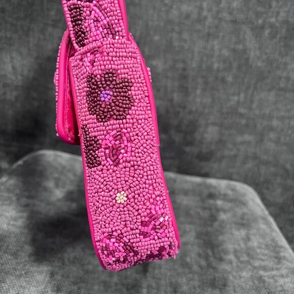 Staud Tommy Beaded Shoulder Bag Blossom Garden Party - Picture 4 of 16